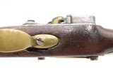 Antique ST. ETIENNE M1822 T-Bis Flintlock FRENCH Military CAVALRY Pistol
COLONIAL FRANCE Era 1820s MILITARY PROOFED Handgun - 8 of 20