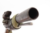 FRENCH Antique Period Copy M1822 T-Bis Flintlock CAVALRY Military Pistol
.72 Caliber Handgun with LANYARD RING - 15 of 16