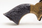 CASED & ENGRAVED Antique CIVIL WAR Era C. SHARPS .22 PEPPERBOX Wild West 1859-74 Model 1 Pocket RIVERBOAT GAMBLER Revolver - 5 of 14