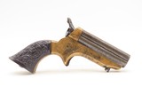 CASED & ENGRAVED Antique CIVIL WAR Era C. SHARPS .22 PEPPERBOX Wild West 1859-74 Model 1 Pocket RIVERBOAT GAMBLER Revolver - 3 of 14