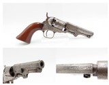 CIVIL WAR Antique 1861 CIVIL WAR COLT Model 1849 .31 Caliber POCKET Revolver With Stagecoach Robbery Cylinder Scene
