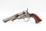 CIVIL WAR Antique 1861 CIVIL WAR COLT Model 1849 .31 Caliber POCKET Revolver With Stagecoach Robbery Cylinder Scene - 13 of 18