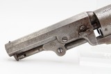 CIVIL WAR Antique 1861 CIVIL WAR COLT Model 1849 .31 Caliber POCKET Revolver With Stagecoach Robbery Cylinder Scene - 14 of 18
