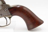 CIVIL WAR Antique 1861 CIVIL WAR COLT Model 1849 .31 Caliber POCKET Revolver With Stagecoach Robbery Cylinder Scene - 16 of 18