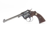 1929 Mfg. COLT Double Action POLICE POSITIVE TARGET Model .22 Revolver C&R
Second Issue TARGET REVOLVER w/6-Inch Barrel - 10 of 14