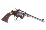 1929 Mfg. COLT Double Action POLICE POSITIVE TARGET Model .22 Revolver C&R
Second Issue TARGET REVOLVER w/6-Inch Barrel - 2 of 14