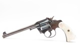 COLT Double Action POLICE POSITIVE TARGET Model .32 Revolver C&R PEARL GRIP First Issue TARGET REVOLVER w/6-Inch Barrel - 10 of 14