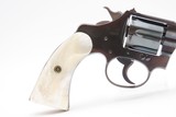 COLT Double Action POLICE POSITIVE TARGET Model .32 Revolver C&R PEARL GRIP First Issue TARGET REVOLVER w/6-Inch Barrel - 4 of 14