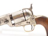 RARE Antique COLT Model 1851 Navy RICHARDS-MASON Conversion Revolver .38 LC 1 of only 1,000 Model 1851 Revolvers Converted - 8 of 17