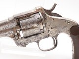 FACTORY ENGRAVED Antique MERWIN, HULBERT & Co Revolver .44-40 Single Action “Caliber 1873 Winchester” - 15 of 19