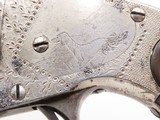 FACTORY ENGRAVED Antique MERWIN, HULBERT & Co Revolver .44-40 Single Action “Caliber 1873 Winchester” - 2 of 19