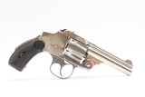 NEW DEPARTURE Antique SMITH & WESSON .38 Safety Hammerless “LEMON SQUEEZER” 5-Shot S&W Top Break SELF DEFENSE DA Revolver - 2 of 15