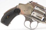 NEW DEPARTURE Antique SMITH & WESSON .38 Safety Hammerless “LEMON SQUEEZER” 5-Shot S&W Top Break SELF DEFENSE DA Revolver - 4 of 15