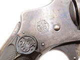 SMITH & WESSON .32 S&W Safety Hammerless C&R “LEMON SQUEEZER” w/BLUE FINISH 5-Shot Smith & Wesson “NEW DEPARTURE” Revolver - 15 of 19