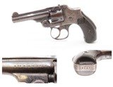 SMITH & WESSON .32 S&W Safety Hammerless C&R “LEMON SQUEEZER” w/BLUE FINISH 5-Shot Smith & Wesson “NEW DEPARTURE” Revolver