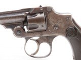 SMITH & WESSON .32 S&W Safety Hammerless C&R “LEMON SQUEEZER” w/BLUE FINISH 5-Shot Smith & Wesson “NEW DEPARTURE” Revolver - 4 of 19