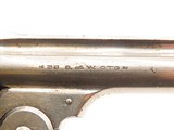 New Departure SMITH & WESSON .38 Safety Hammerless SELF DEFENSE Handgun C&R S&W CONCEAL & CARRY Revolver NICKEL FINISH - 14 of 18