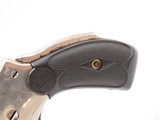 New Departure SMITH & WESSON .38 Safety Hammerless SELF DEFENSE Handgun C&R S&W CONCEAL & CARRY Revolver NICKEL FINISH - 2 of 18
