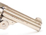 New Departure SMITH & WESSON .38 Safety Hammerless SELF DEFENSE Handgun C&R S&W CONCEAL & CARRY Revolver NICKEL FINISH - 18 of 18