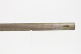 1860s mfg. Lock Haven, PA. Antique J. HARDER Half Stock Percussion HOMESTEAD Rifle GAME GETTING .40 Caliber Rifle with SET TRIGGER and PATCHBOX - 12 of 24