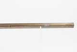 1860s mfg. Lock Haven, PA. Antique J. HARDER Half Stock Percussion HOMESTEAD Rifle GAME GETTING .40 Caliber Rifle with SET TRIGGER and PATCHBOX - 8 of 24