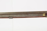 1860s mfg. Lock Haven, PA. Antique J. HARDER Half Stock Percussion HOMESTEAD Rifle GAME GETTING .40 Caliber Rifle with SET TRIGGER and PATCHBOX - 20 of 24