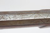 1860s mfg. Lock Haven, PA. Antique J. HARDER Half Stock Percussion HOMESTEAD Rifle GAME GETTING .40 Caliber Rifle with SET TRIGGER and PATCHBOX - 17 of 24