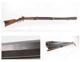 Antique W.L. HUDSON Back Action CINCINNATI .50 Percussion HOMESTEAD Rifle
Mid-1800s GAME GETTING Rifle WELSH GUNMAKER