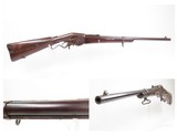 1877-79 MAINE Antique EVANS NEW MODEL Lever Action .44 “Carbine Model” 1 of 4,000 SCARCE 28-Round Repeater - 1 of 22
