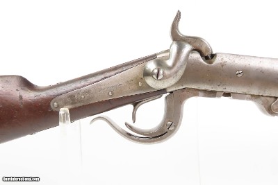 CIVIL WAR Antique U.S. BURNSIDE Percussion SADDLE RING CAVALRY CARBINE .54RHODE ISLAND Manufactured CAVALRY BREECH LOADER - Image 21 of 23