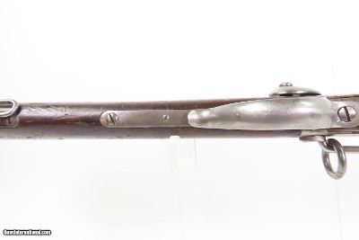 CIVIL WAR Antique U.S. BURNSIDE Percussion SADDLE RING CAVALRY CARBINE .54RHODE ISLAND Manufactured CAVALRY BREECH LOADER - Image 17 of 23