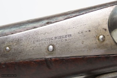 CIVIL WAR Antique U.S. BURNSIDE Percussion SADDLE RING CAVALRY CARBINE .54RHODE ISLAND Manufactured CAVALRY BREECH LOADER - Image 19 of 23