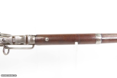 CIVIL WAR Antique U.S. BURNSIDE Percussion SADDLE RING CAVALRY CARBINE .54RHODE ISLAND Manufactured CAVALRY BREECH LOADER - Image 4 of 23