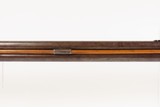 NORTHEASTERN US Antique SUPERPOSED Percussion DOUBLE RIFLE Both .36 Caliber With GERMAN SILVER INLAID STAR on Stock - 20 of 25
