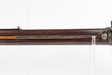 NORTHEASTERN US Antique SUPERPOSED Percussion DOUBLE RIFLE Both .36 Caliber With GERMAN SILVER INLAID STAR on Stock - 21 of 25