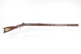 NORTHEASTERN US Antique SUPERPOSED Percussion DOUBLE RIFLE Both .36 Caliber With GERMAN SILVER INLAID STAR on Stock - 2 of 25