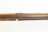 NORTHEASTERN US Antique SUPERPOSED Percussion DOUBLE RIFLE Both .36 Caliber With GERMAN SILVER INLAID STAR on Stock - 14 of 25
