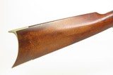 FASCINATING 1800s Antique BREECHLOAD Conversion of a LONG RIFLE .42 Rimfire Period Metallic Cartridge Update to Muzzle Loader - 7 of 23