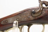 FASCINATING 1800s Antique BREECHLOAD Conversion of a LONG RIFLE .42 Rimfire Period Metallic Cartridge Update to Muzzle Loader - 8 of 23