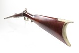 FASCINATING 1800s Antique BREECHLOAD Conversion of a LONG RIFLE .42 Rimfire Period Metallic Cartridge Update to Muzzle Loader - 23 of 23