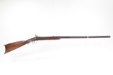 FASCINATING 1800s Antique BREECHLOAD Conversion of a LONG RIFLE .42 Rimfire Period Metallic Cartridge Update to Muzzle Loader - 3 of 23