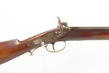 FASCINATING 1800s Antique BREECHLOAD Conversion of a LONG RIFLE .42 Rimfire Period Metallic Cartridge Update to Muzzle Loader - 6 of 23