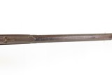 FASCINATING 1800s Antique BREECHLOAD Conversion of a LONG RIFLE .42 Rimfire Period Metallic Cartridge Update to Muzzle Loader - 14 of 23