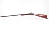 FASCINATING 1800s Antique BREECHLOAD Conversion of a LONG RIFLE .42 Rimfire Period Metallic Cartridge Update to Muzzle Loader - 17 of 23