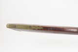 Mid-1800s Antique AMERICAN Half Stock Percussion HOMESTEAD/HUNTING RifleGame Getting Rifle w/ Indian/Native THEMED CARVINGS - 16 of 25