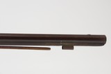 Mid-1800s Antique AMERICAN Half Stock Percussion HOMESTEAD/HUNTING RifleGame Getting Rifle w/ Indian/Native THEMED CARVINGS - 3 of 25