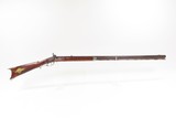 Mid-1800s Antique W.J. LOADER Half Stock Percussion HOMESTEAD/HUNTING Rifle N.C.T.O. Marked .38 Caliber Rifle w/GOLCHER LOCK - 2 of 25