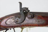Mid-1800s Antique W.J. LOADER Half Stock Percussion HOMESTEAD/HUNTING Rifle N.C.T.O. Marked .38 Caliber Rifle w/GOLCHER LOCK - 8 of 25