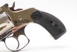 SMITH & WESSON .38 DOUBLE ACTION Top Break SELF DEFENSE Revolver C&R NICKEL Turn of the Century DA CONCEAL & CARRY Handgun - 13 of 15