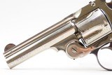 SMITH & WESSON .38 DOUBLE ACTION Top Break SELF DEFENSE Revolver C&R NICKEL Turn of the Century DA CONCEAL & CARRY Handgun - 12 of 15